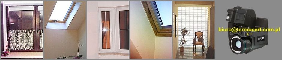 Badania termowizyjne okien i drzwi
